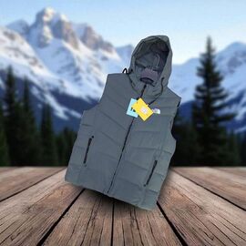 Фотография Жилетка мужская NE66 grey р.5XL-9XL "Newe Esto" недорого оптом от прямого поставщика