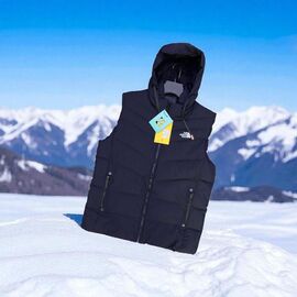 Фотография Жилетка мужская NE67 black р.5XL-9XL "Newe Esto" недорого оптом от прямого поставщика