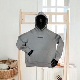 Фотография Худи мужской NE82 grey р.M-2XL "Newe Esto" недорого оптом от прямого поставщика