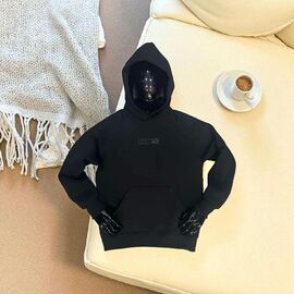 Фотография Худи мужской NE85 black р.M-2XL "Newe Esto" недорого оптом от прямого поставщика