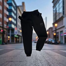 Штани спортивні чоловічі утеплені NE92 black р.M-2XL "Newe Esto" недорого оптом від прямого постачальника