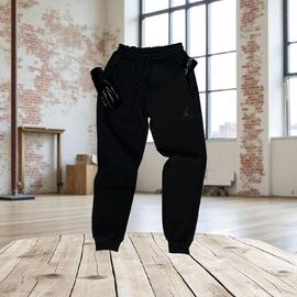 Штани спортивні чоловічі утеплені NE95 black р.M-2XL "Newe Esto" недорого оптом від прямого постачальника