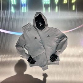 Фотография Костюм спортивный мужской NE109 grey р.M-2XL "Newe Esto" недорого оптом от прямого поставщика