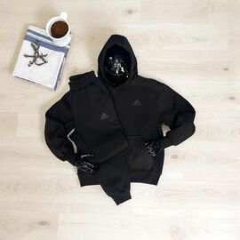 Фотография Костюм спортивный мужской NE110 black р.M-2XL "Newe Esto" недорого оптом от прямого поставщика