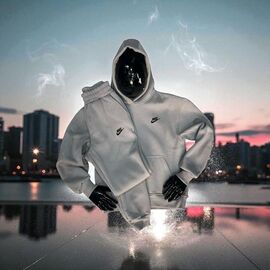 Фотография Костюм спортивный мужской NE112 grey р.M-2XL "Newe Esto" недорого оптом от прямого поставщика