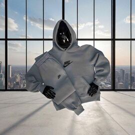 Фотография Костюм спортивный мужской NE123 grey р.M-2XL "Newe Esto" недорого оптом от прямого поставщика