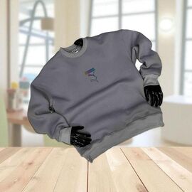 Фотография Свитер мужской NE154 grey р.M-2XL "Newe Esto" недорого оптом от прямого поставщика