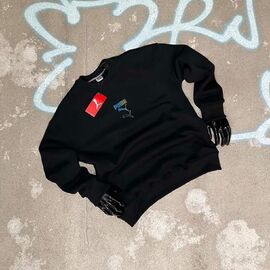 Фотография Свитер мужской NE158 black р.M-2XL "Newe Esto" недорого оптом от прямого поставщика