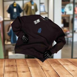 Фотография Свитер мужской NE163 brown р.M-2XL "Newe Esto" недорого оптом от прямого поставщика