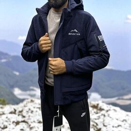 Фотография Куртка мужская зимняя 8851 navy р.48-56 "Newe Esto" недорого оптом от прямого поставщика