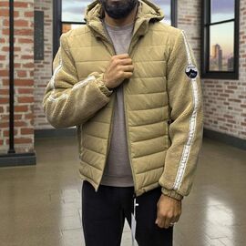 Фотография Куртка мужская зимняя 8852 beige р.48-56 "Newe Esto" недорого оптом от прямого поставщика