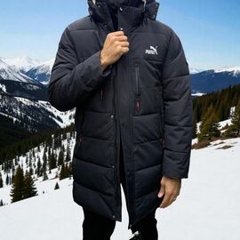 Фотография Куртка мужская зимняя A25-1 black р.L-4XL "Newe Esto" недорого оптом от прямого поставщика