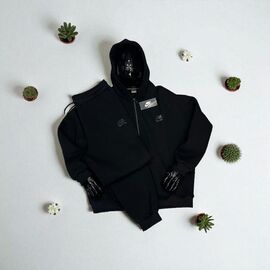 Фотография Костюм спортивный мужской NE192 black р.50-60 "Newe Esto" недорого оптом от прямого поставщика