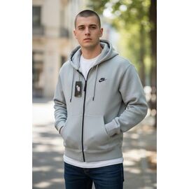 Фотография Кофта спортивная мужская NE255 l.grey р.M-2XL "Newe Esto" недорого оптом от прямого поставщика