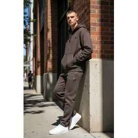 Фотография Костюм спортивный мужской NE264 brown р.50-60 "Newe Esto" недорого оптом от прямого поставщика