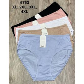 Труси жіночі 6763 mix р.XL-4XL "Comfort" недорого оптом від прямого постачальника