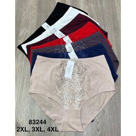 Труси жіночі 83244 mix р.2XL-4XL "Comfort" недорого оптом від прямого постачальника