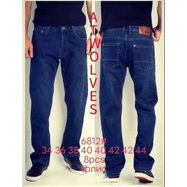 Джинси чоловічі 6812 blue р.34-44 "Resalsa" недорого оптом від прямого постачальника