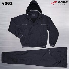 Фотография Костюм спортивный мужской AZ130-4061 black р.XL-5XL "AZT" недорого оптом от прямого поставщика