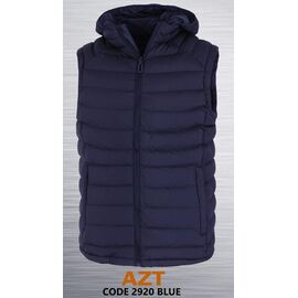 Фотография Жилетка мужская AZ218-2920 navy р.46-52 "AZT" недорого оптом от прямого поставщика