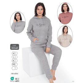 Костюм спортивний жіночий теплий 30345 camel р.M-2XL "Cotpark" недорого оптом від прямого постачальника