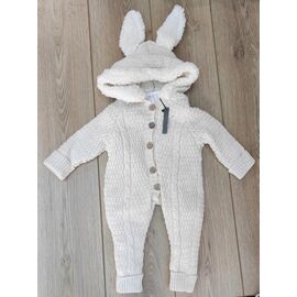 Фотография Комбинезон детский тёплый на девочку 597 beige р.0.9-1.6 "Emir kids" недорого оптом от прямого поставщика