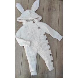 Фотография Комбинезон детский тёплый на девочку 601 l.beige р.0.6-1.6 "Emir kids" недорого оптом от прямого поставщика