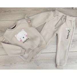 Фотография Костюм детский на девочку 621 beige р.4-6 "Emir kids" недорого оптом от прямого поставщика