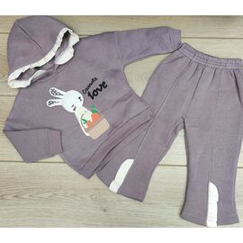 Фотография Костюм детский на девочку 684 brown р.2-5 "Emir kids" недорого оптом от прямого поставщика