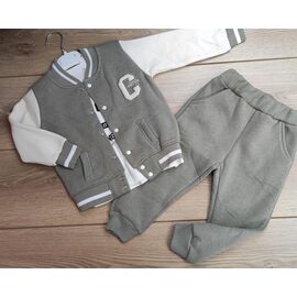 Фотография Костюм детский на мальчика 731 grey р.2-5 "Emir kids" недорого оптом от прямого поставщика