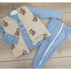 Фотография Костюм детский на мальчика 739 l.blue р.0.9-2 "Emir kids" недорого оптом от прямого поставщика