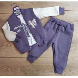 Фотография Костюм детский на девочку 762 purple р.0.9-2 "Emir kids" недорого оптом от прямого поставщика