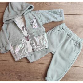 Фотография Костюм детский на девочку 763 mint р.80-92 "Emir kids" недорого оптом от прямого поставщика