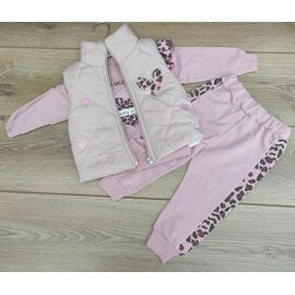 Фотография Костюм детский на девочку 790 pink р.0.9-2 "Emir kids" недорого оптом от прямого поставщика