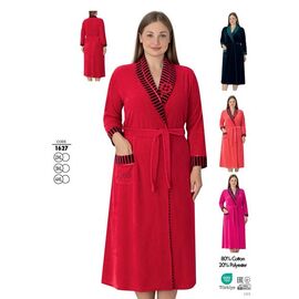 Халат жіночий 1627 green р.2XL-4XL "Cotpark" недорого оптом від прямого постачальника