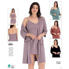 Комплект жіночий 16214 black р.M-XL "Cotpark" недорого оптом від прямого постачальника