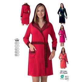 Халат жіночий 1610 fuchsia р.M-3XL "Cotpark" недорого оптом від прямого постачальника