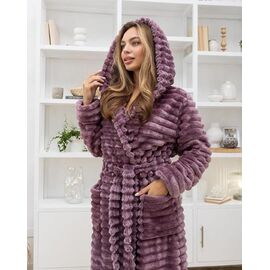 Халат жіночий теплий C12 violet р.M-2XL "Cotpark" недорого оптом від прямого постачальника