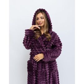 Халат жіночий теплий C13 violet р.M-2XL "Cotpark" недорого оптом від прямого постачальника