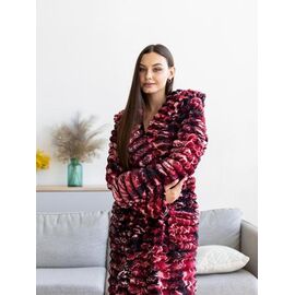 Халат жіночий теплий C17 red р.M-2XL "Cotpark" недорого оптом від прямого постачальника
