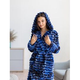 Халат жіночий теплий C19 blue р.M-2XL "Cotpark" недорого оптом від прямого постачальника