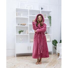 Халат жіночий теплий C11 pink р.7XL-8XL "Cotpark" недорого оптом від прямого постачальника