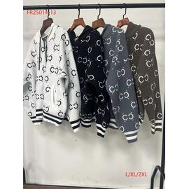 Кофта спортивна жіноча тепла 25014-13 black р.L-2XL "Saint Wish" недорого оптом від прямого постачальника