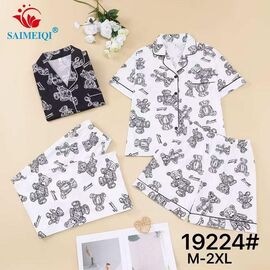 Комплект жіночий 19224 black р.M-2XL "Estima" недорого оптом від прямого постачальника