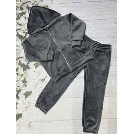 Фотография Костюм детский спортивный тёплый на девочку 207 l.grey р.122-140 "Safi" недорого оптом от прямого поставщика