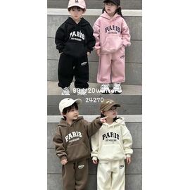 Фотография Костюм детский спортивный тёплый на девочку 24270 milk р.80-120 "Safi" недорого оптом от прямого поставщика