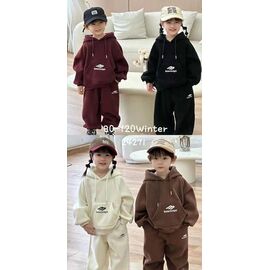 Фотография Костюм детский спортивный тёплый унисекс 24271 black р.80-120 "Safi" недорого оптом от прямого поставщика