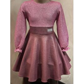 Фотография Платье детское на девочку M226 pink р.104-116 "Safi" недорого оптом от прямого поставщика