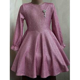 Фотография Платье детское на девочку M242 pink р.122-140 "Safi" недорого оптом от прямого поставщика