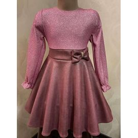 Фотография Платье детское на девочку M243 pink р.122-140 "Safi" недорого оптом от прямого поставщика